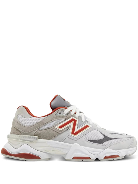 New Balance – Alb cu Gri și Roșu | Bărbați