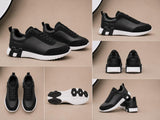 Pantofi Casual Bărbați Negri, Design Modern și Confort Premium,