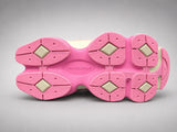 Sneakers Damă Roz Premium cu Piele Întoarsă și Talpă Confort Air Cushion