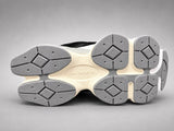 Sneakers Bărbați Negri Premium cu Piele Întoarsă și Talpă Air Cushion