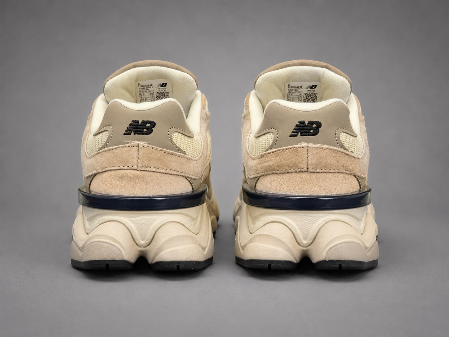 Sneakers Damă Beige & Cream – Design Urban Modern, Accente Negre și Talpă Confortabilă cu Absorbție a Șocurilor
