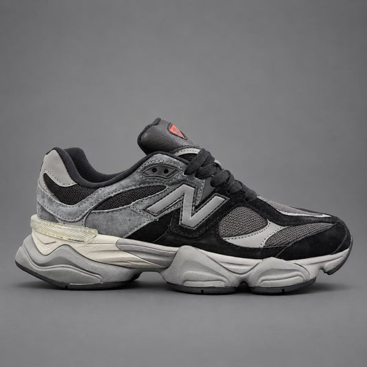 Sneakers Bărbați Negru & Gri – Design Urban Modern, Talpă Robustă și Detalii Contrastante