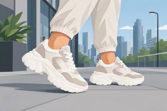 Tălpi groase confortabile pentru stil urban