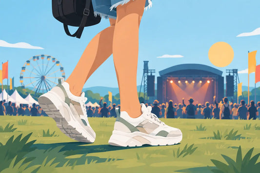 Sneakers pentru festival care țin pasul cu tine