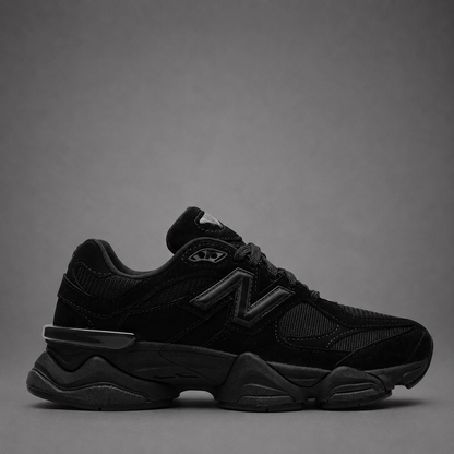 Sneakers Damă All Black – Design Urban Modern, Talpă Chunky și Detalii Ton pe Ton