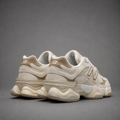 Sneakers Damă Ivory Beige – Design Urban Modern, Talpă Chunky și Detalii Crem