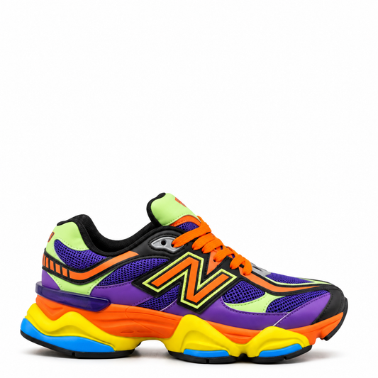 New Balance – Mov, Portocaliu și Verde Neon | Damă