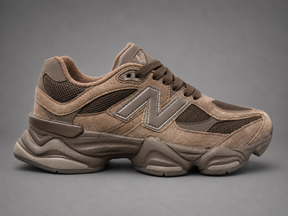 Sneakers Damă Mocha Brown – Design Urban Modern, Detalii Ton pe Ton și Talpă Confortabilă cu Absorbție a Șocurilor