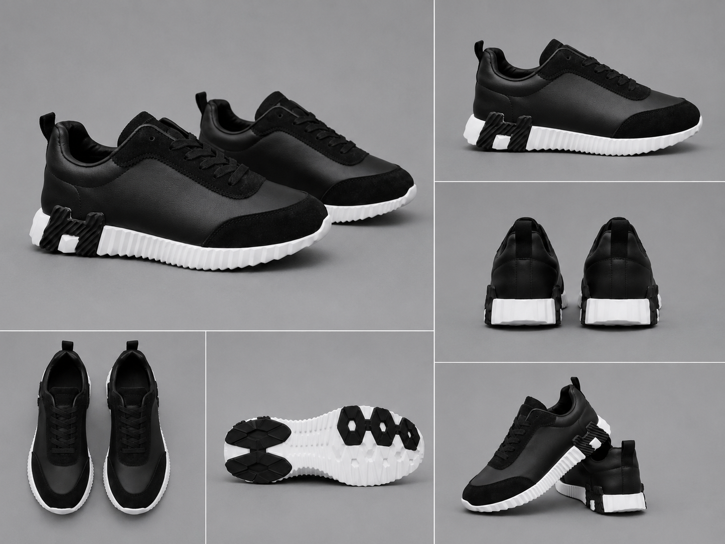 Pantofi Casual Bărbați Negri, Design Modern și Confort Premium,