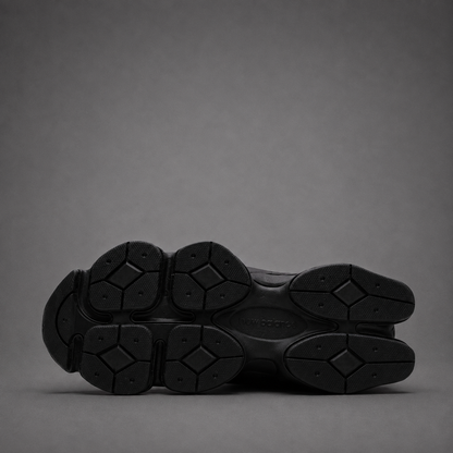 Sneakers Damă All Black – Design Urban Modern, Talpă Chunky și Detalii Ton pe Ton