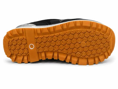 Lancetti® Pantofi Casual Damă Negri cu Platformă Înaltă și Talpă Antiderapantă