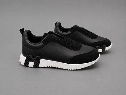 Pantofi Casual Bărbați Negri, Design Modern și Confort Premium,