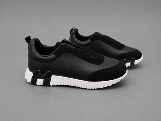 Pantofi Casual Bărbați Negri, Design Modern și Confort Premium,