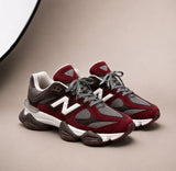 Sneakers Damă Bordo-Gri, Talpă Groasă, Design Urban, Confort Premium