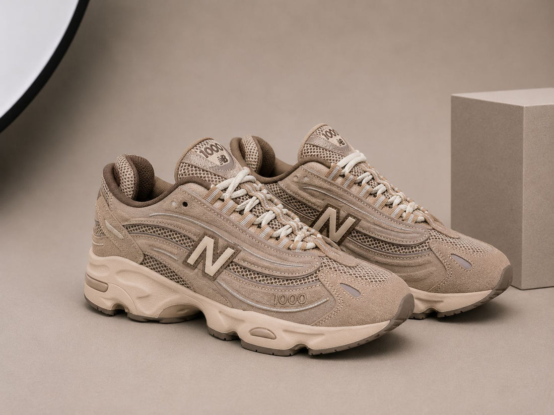 Sneakers Damă Bej Premium, Talpă Groasă, Model Casual Sport