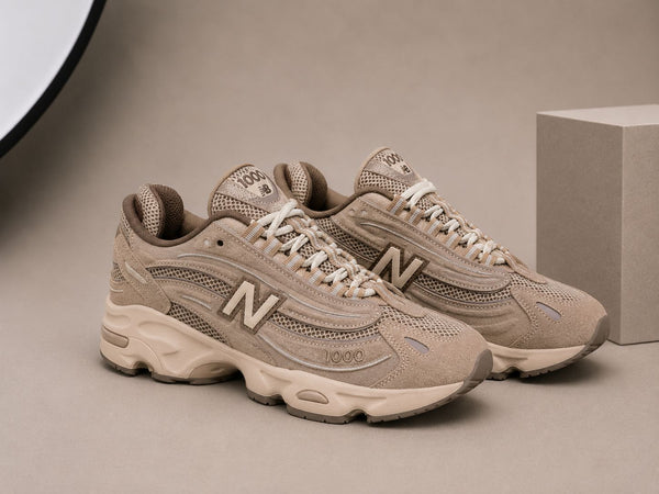 Sneakers Damă Bej Premium, Talpă Groasă, Model Casual Sport