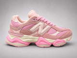 Sneakers Damă Roz Premium cu Piele Întoarsă și Talpă Confort Air Cushion
