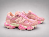 Sneakers Damă Roz Premium cu Piele Întoarsă și Talpă Confort Air Cushion