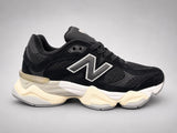Sneakers Bărbați Negri Premium cu Piele Întoarsă și Talpă Air Cushion