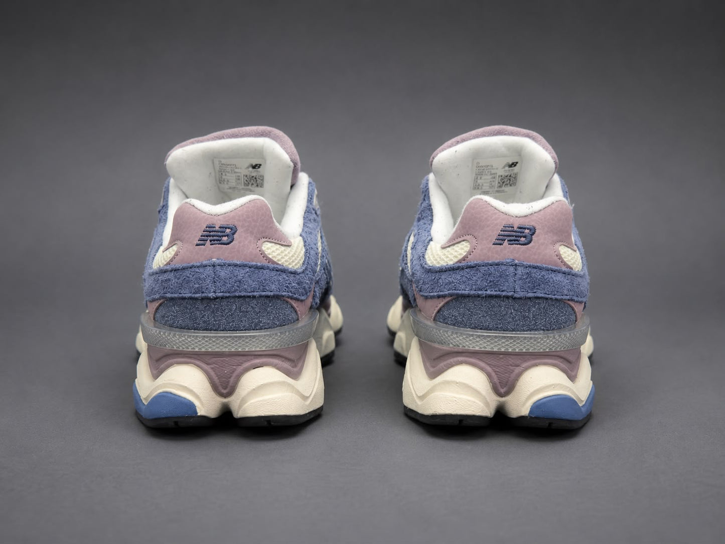 Sneakers Damă Blue & Purple – Design Urban Modern, Accente Crem și Talpă Confortabilă cu Absorbție a Șocurilor