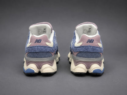 Sneakers Damă Blue & Purple – Design Urban Modern, Accente Crem și Talpă Confortabilă cu Absorbție a Șocurilor