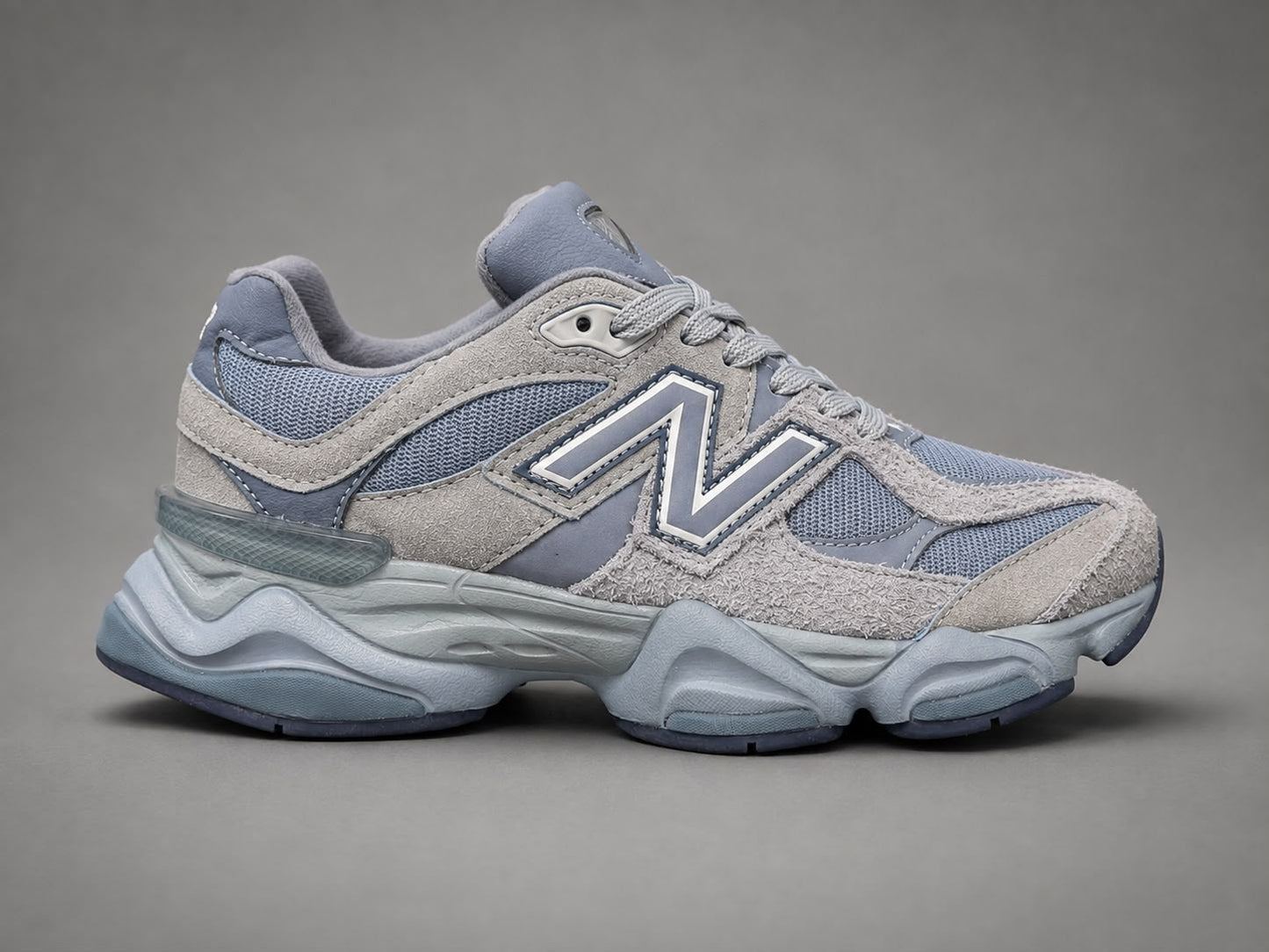 Sneakers Damă Ice Blue & Grey – Design Urban Modern, Detalii Ton pe Ton și Talpă Confortabilă cu Absorbție a Șocurilor