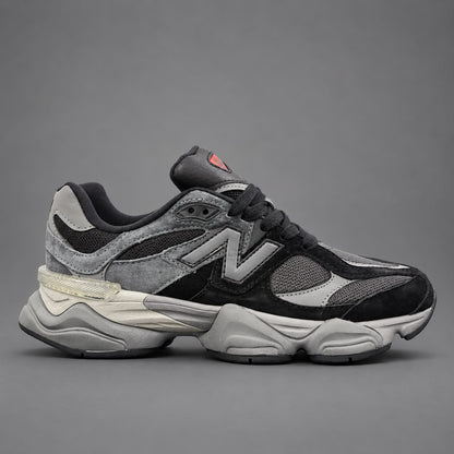 Sneakers Bărbați Negru & Gri – Design Urban Modern, Talpă Robustă și Detalii Contrastante