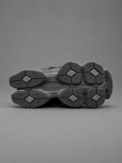 Sneakers Damă Negri din Piele – Design Urban Modern, Talpă Chunky și Detalii Ton pe Ton