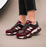 Sneakers Damă Bordo-Gri, Talpă Groasă, Design Urban, Confort Premium