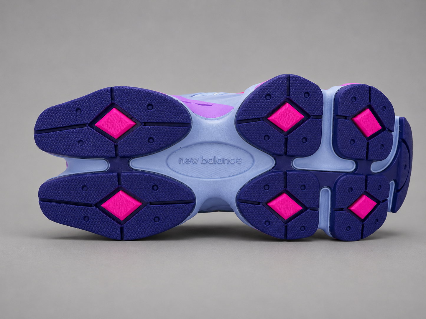 Sneakers Damă Lavender Sky – Design Sport-Urban, Accente Roz Neon și Talpă Confortabilă cu Absorbție a Șocurilor
