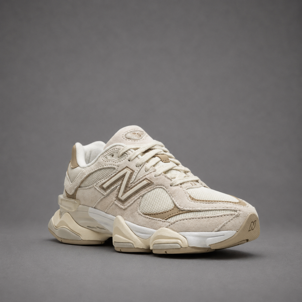 Sneakers Damă Ivory Beige – Design Urban Modern, Talpă Chunky și Detalii Crem