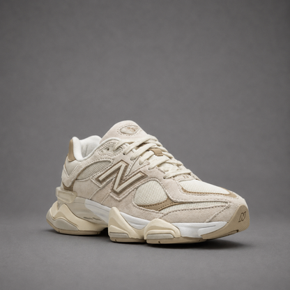 Sneakers Damă Ivory Beige – Design Urban Modern, Talpă Chunky și Detalii Crem