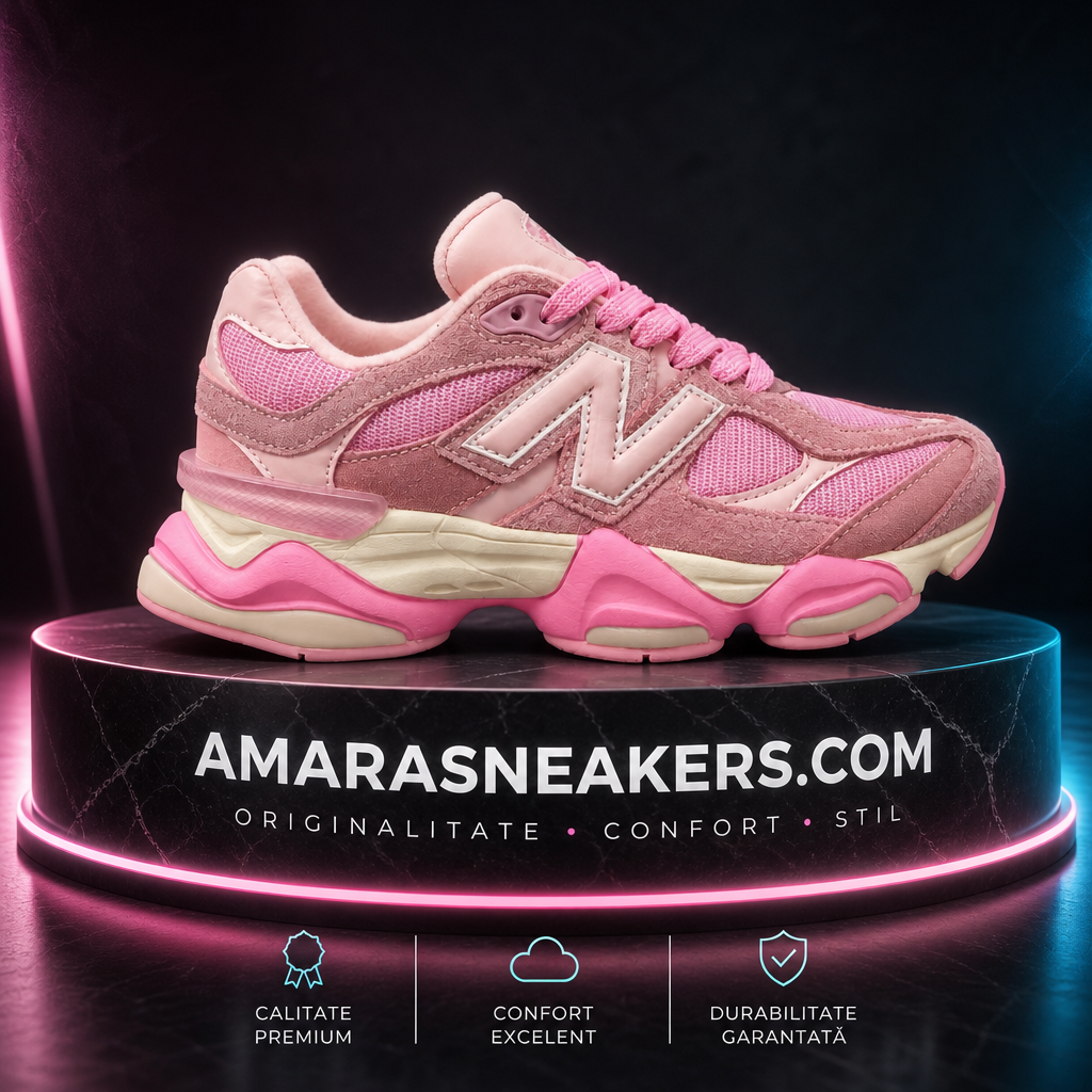 Sneakers Damă Rose – Design Urban Modern, Detalii Ton pe Ton și Talpă Confortabilă cu Absorbție a Șocurilor